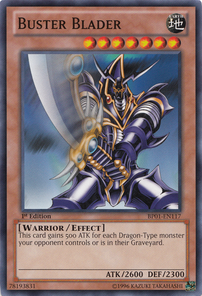 Buster Blader [BP01-EN117] Common | Jomio and Rueliete's Cards and Comics