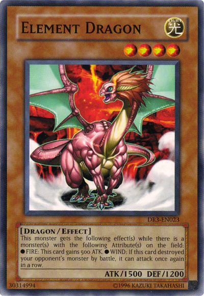 Element Dragon [DR3-EN023] Common | Jomio and Rueliete's Cards and Comics