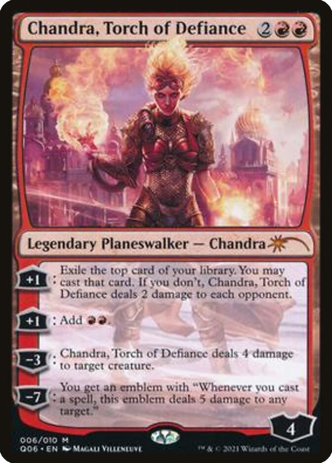 Chandra, Torch of Defiance [Pioneer Challenger Decks 2021] | Jomio and Rueliete's Cards and Comics