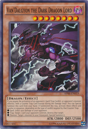 Van'Dalgyon the Dark Dragon Lord [AP06-EN019] Common | Jomio and Rueliete's Cards and Comics