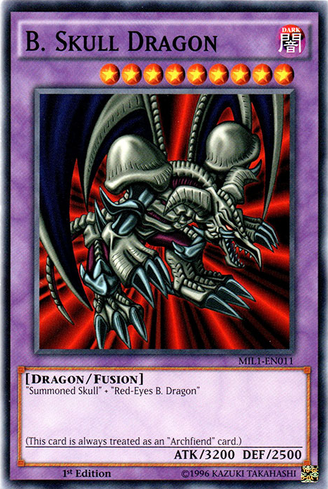 B. Skull Dragon [MIL1-EN011] Common | Jomio and Rueliete's Cards and Comics