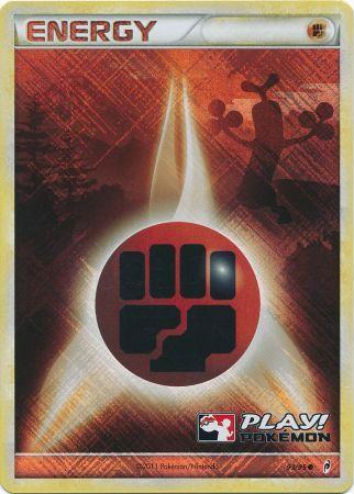 Fighting Energy (93/95) (Play Pokemon Promo) [HeartGold & SoulSilver: Call of Legends] | Jomio and Rueliete's Cards and Comics
