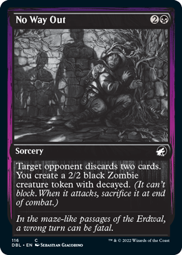 No Way Out [Innistrad: Double Feature] | Jomio and Rueliete's Cards and Comics