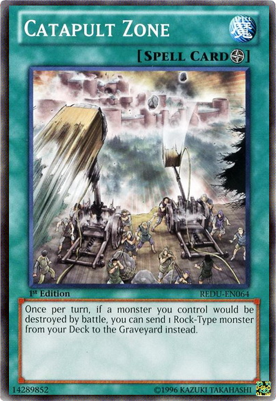 Catapult Zone [REDU-EN064] Common | Jomio and Rueliete's Cards and Comics