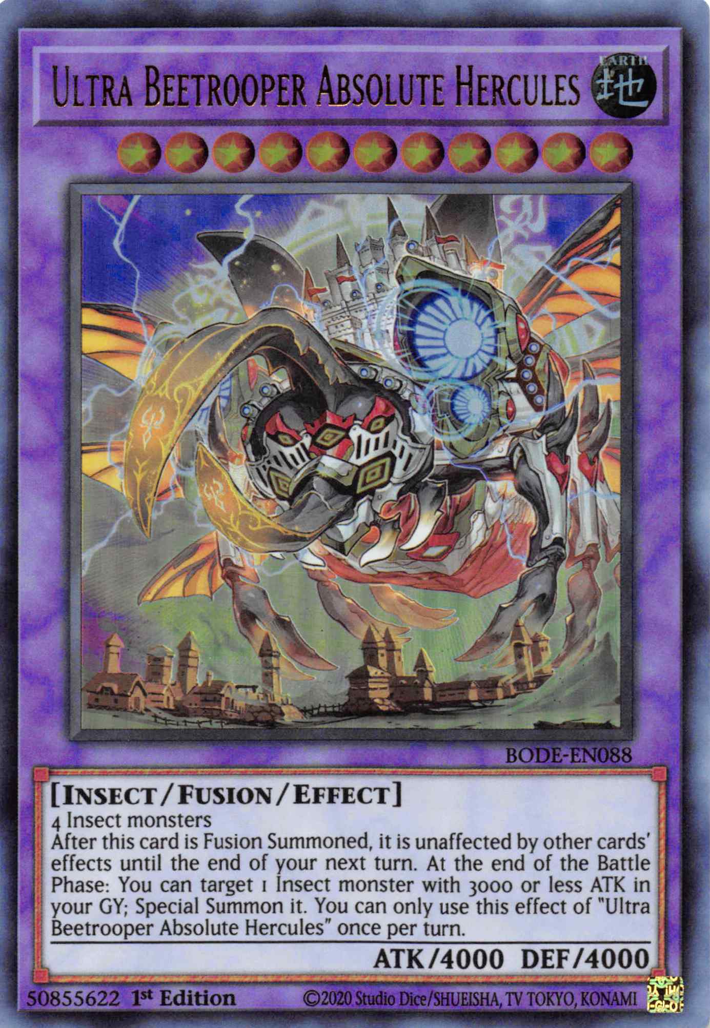 Ultra Beetrooper Absolute Hercules [BODE-EN088] Ultra Rare | Jomio and Rueliete's Cards and Comics