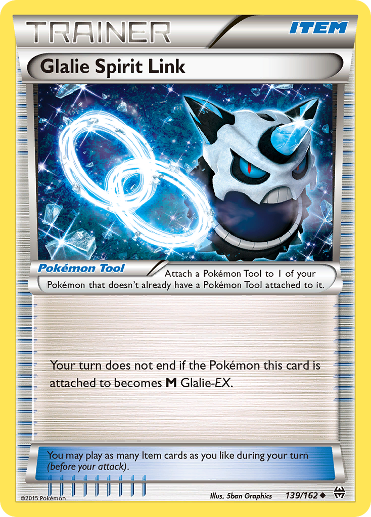 Glalie Spirit Link (139/162) [XY: BREAKthrough] | Jomio and Rueliete's Cards and Comics