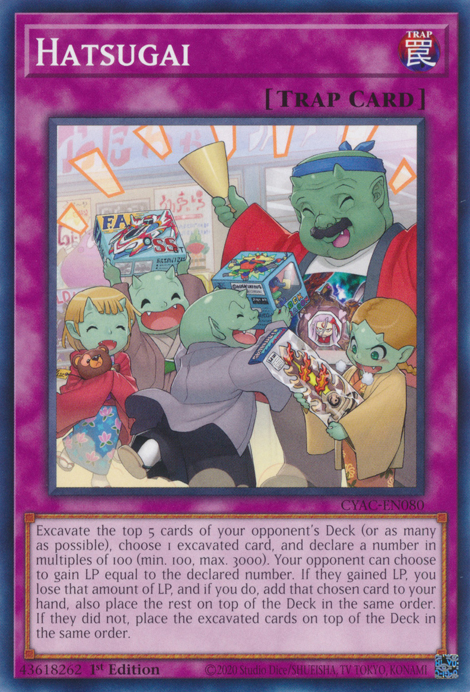 Hatsugai [CYAC-EN080] Common | Jomio and Rueliete's Cards and Comics