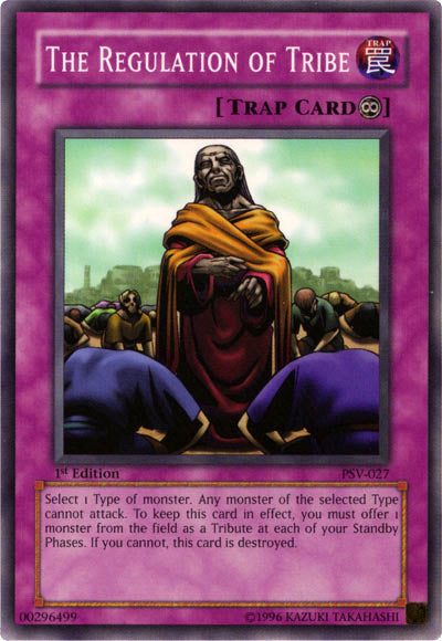 The Regulation of Tribe [PSV-027] Common | Jomio and Rueliete's Cards and Comics
