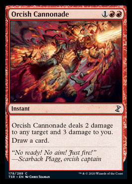 Orcish Cannonade [Time Spiral Remastered] | Jomio and Rueliete's Cards and Comics