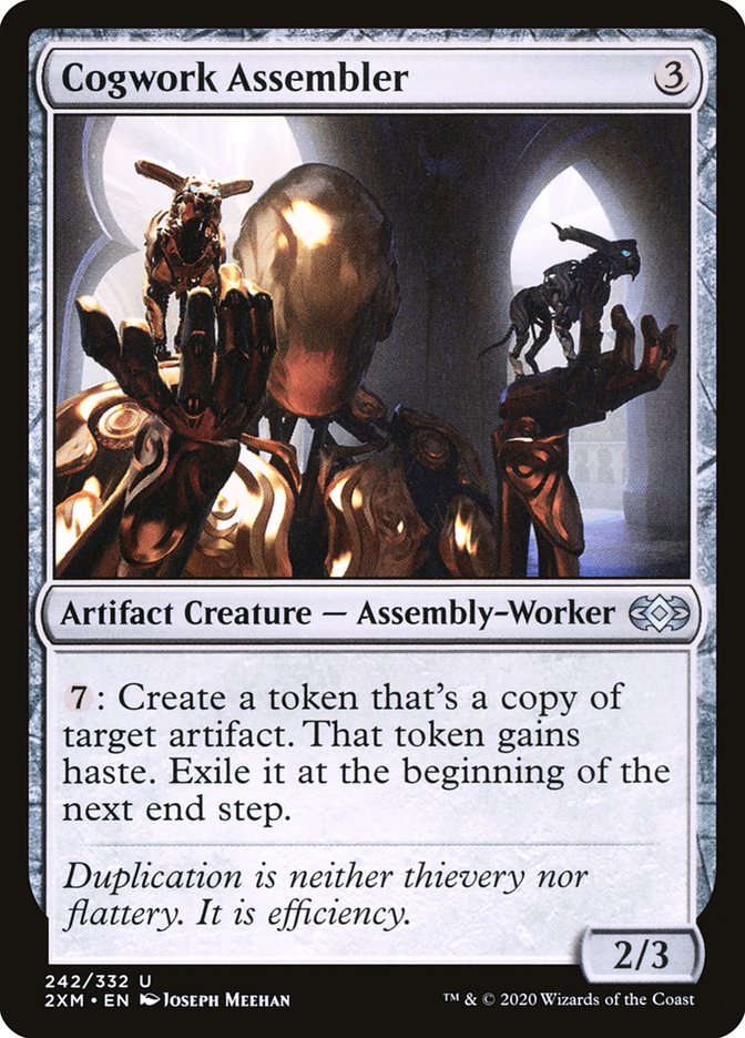 Cogwork Assembler [Double Masters] | Jomio and Rueliete's Cards and Comics