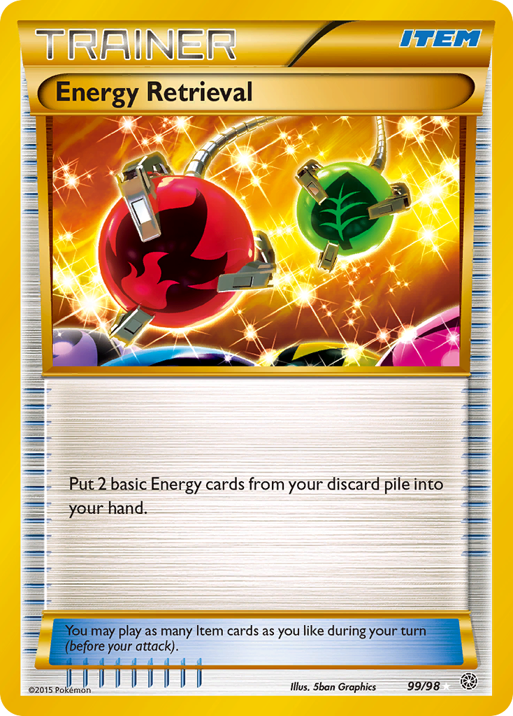Energy Retrieval (99/98) [XY: Ancient Origins] | Jomio and Rueliete's Cards and Comics