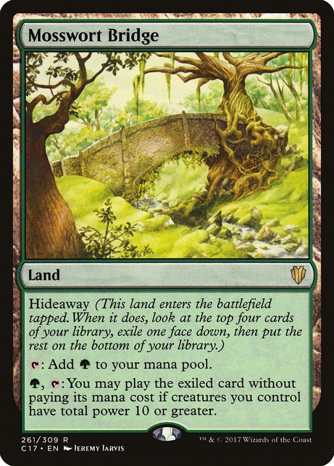 Mosswort Bridge [Commander 2017] | Jomio and Rueliete's Cards and Comics