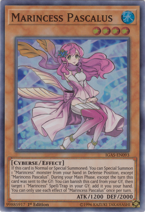 Marincess Pascalus [IGAS-EN093] Super Rare | Jomio and Rueliete's Cards and Comics