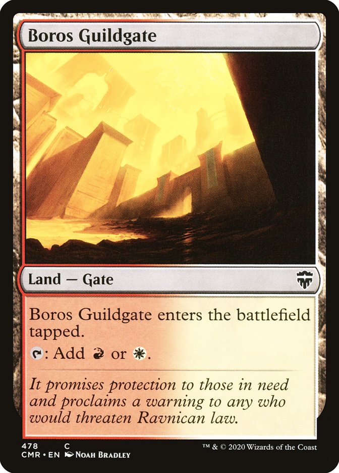 Boros Guildgate [Commander Legends] | Jomio and Rueliete's Cards and Comics
