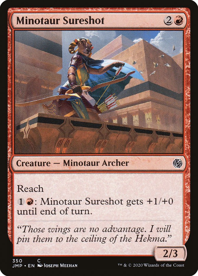 Minotaur Sureshot [Jumpstart] | Jomio and Rueliete's Cards and Comics