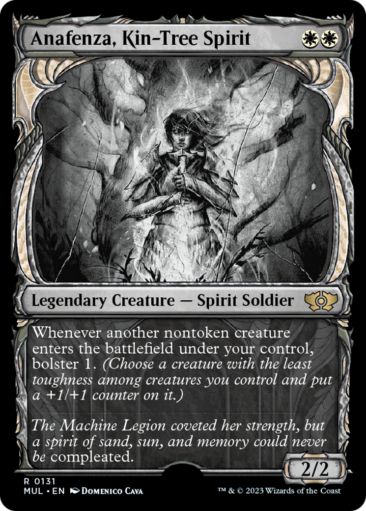 Anafenza, Kin-Tree Spirit (Halo Foil) [Multiverse Legends] | Jomio and Rueliete's Cards and Comics
