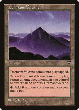 Dormant Volcano [Visions] | Jomio and Rueliete's Cards and Comics