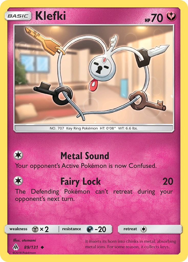 Klefki (89/131) [Sun & Moon: Forbidden Light] | Jomio and Rueliete's Cards and Comics