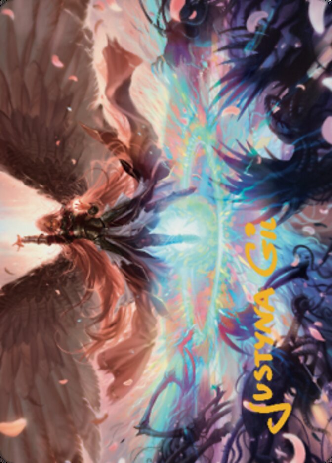 Iridian Maelstrom Art Card (Gold-Stamped Signature) [Dominaria United Art Series] | Jomio and Rueliete's Cards and Comics