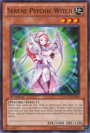 Serene Psychic Witch [EXVC-EN026] Common | Jomio and Rueliete's Cards and Comics
