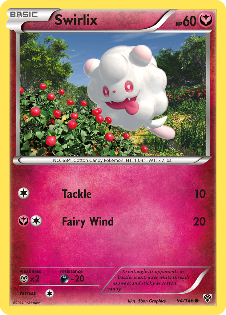 Swirlix (94/146) [XY: Base Set] | Jomio and Rueliete's Cards and Comics
