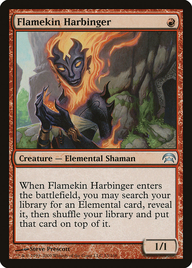 Flamekin Harbinger [Planechase] | Jomio and Rueliete's Cards and Comics