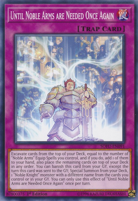 Until Noble Arms are Needed Once Again [SOFU-EN091] Common | Jomio and Rueliete's Cards and Comics