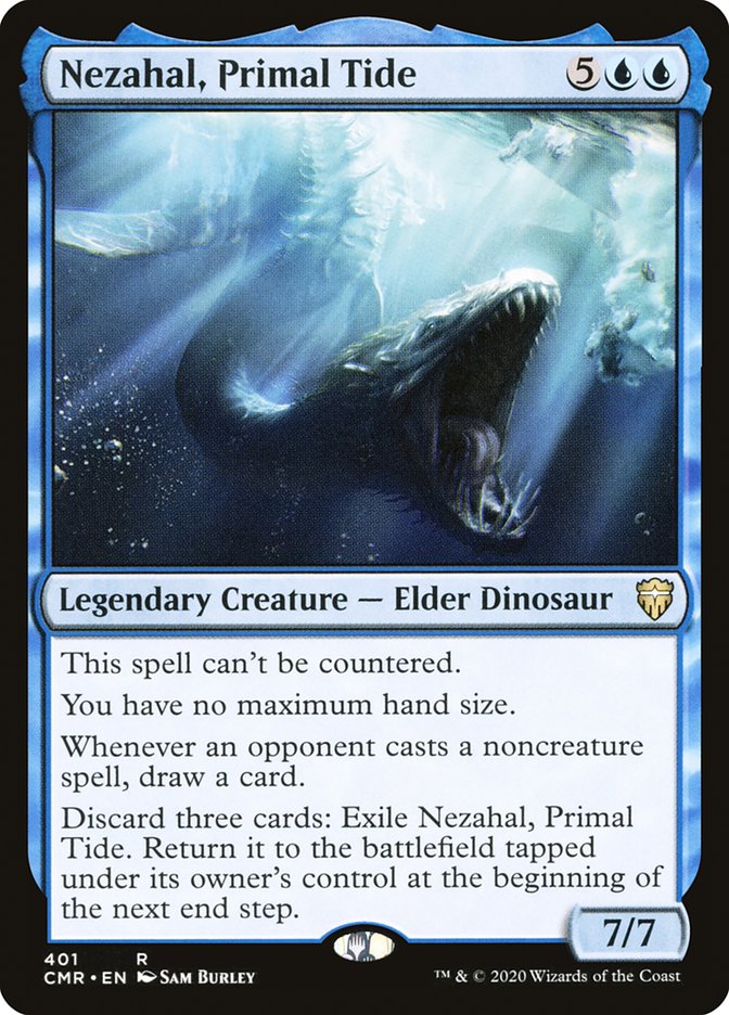 Nezahal, Primal Tide [Commander Legends] | Jomio and Rueliete's Cards and Comics