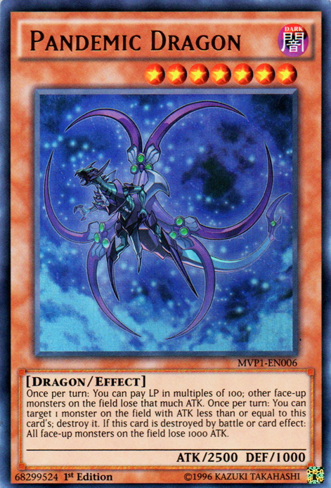 Pandemic Dragon [MVP1-EN006] Ultra Rare | Jomio and Rueliete's Cards and Comics