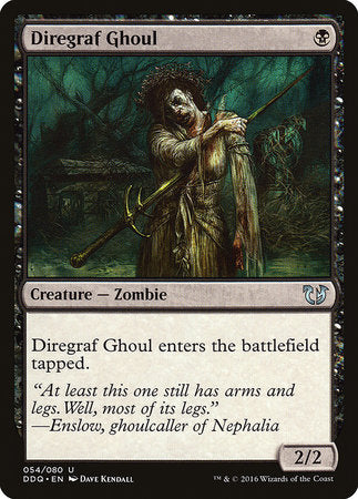 Diregraf Ghoul [Duel Decks: Blessed vs. Cursed] | Jomio and Rueliete's Cards and Comics