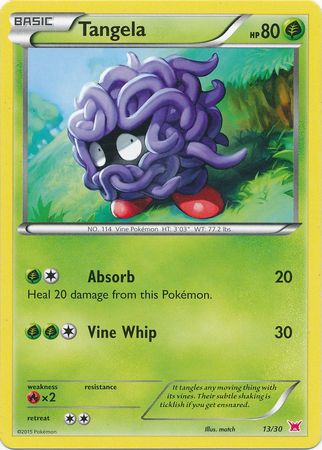 Tangela (13/30) [XY: Trainer Kit 2 - Latias] | Jomio and Rueliete's Cards and Comics