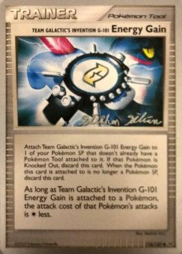 Team Galactic's Invention G-101 Energy Gain (116/127) (Luxdrill - Stephen Silvestro) [World Championships 2009] | Jomio and Rueliete's Cards and Comics