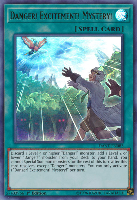 Danger! Excitement! Mystery! [DANE-EN083] Ultra Rare | Jomio and Rueliete's Cards and Comics