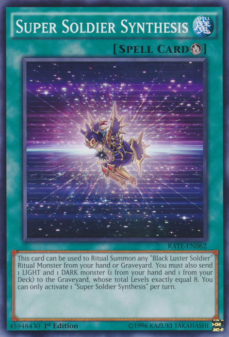 Super Soldier Synthesis [RATE-EN062] Common | Jomio and Rueliete's Cards and Comics