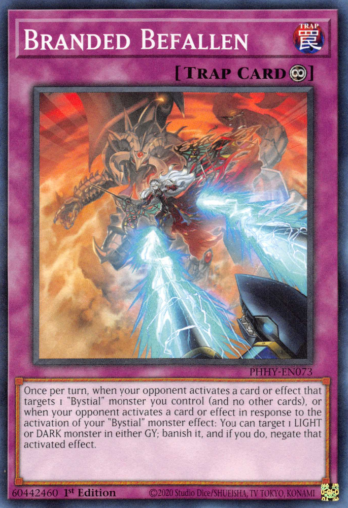 Branded Befallen [PHHY-EN073] Common | Jomio and Rueliete's Cards and Comics