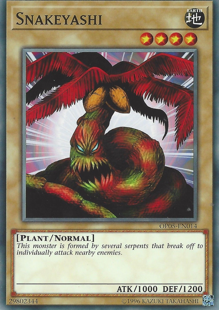 Snakeyashi [OP05-EN014] Short Print | Jomio and Rueliete's Cards and Comics