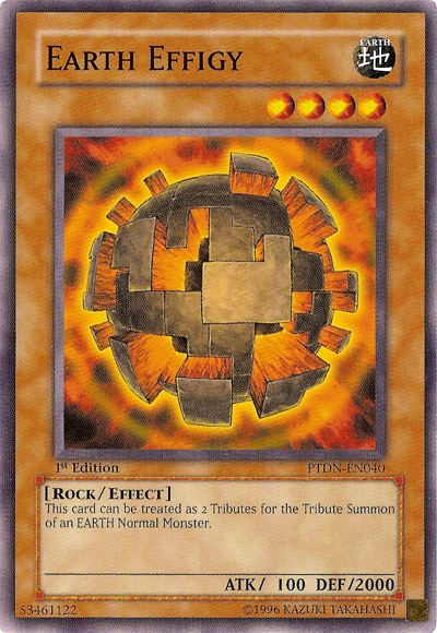 Earth Effigy [PTDN-EN040] Common | Jomio and Rueliete's Cards and Comics