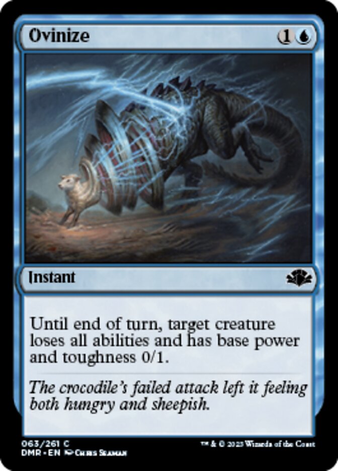 Ovinize [Dominaria Remastered] | Jomio and Rueliete's Cards and Comics