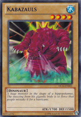 Kabazauls (Blue) [DL14-EN001] Rare | Jomio and Rueliete's Cards and Comics