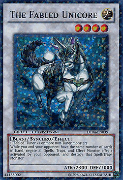 The Fabled Unicore [DT04-EN039] Super Rare | Jomio and Rueliete's Cards and Comics