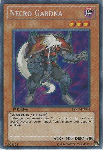 Necro Gardna [RYMP-EN009] Secret Rare | Jomio and Rueliete's Cards and Comics