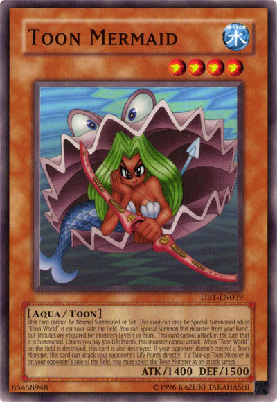 Toon Mermaid [DB1-EN039] Common | Jomio and Rueliete's Cards and Comics