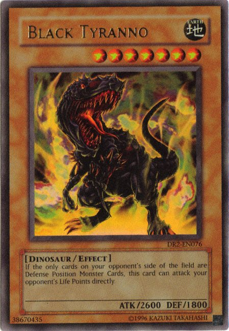 Black Tyranno [DR2-EN076] Ultra Rare | Jomio and Rueliete's Cards and Comics
