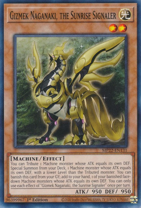 Gizmek Naganaki, the Sunrise Signaler [MP22-EN131] Common | Jomio and Rueliete's Cards and Comics