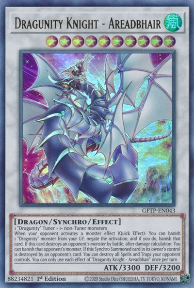Dragunity Knight - Areadbhair [GFTP-EN043] Ultra rare | Jomio and Rueliete's Cards and Comics