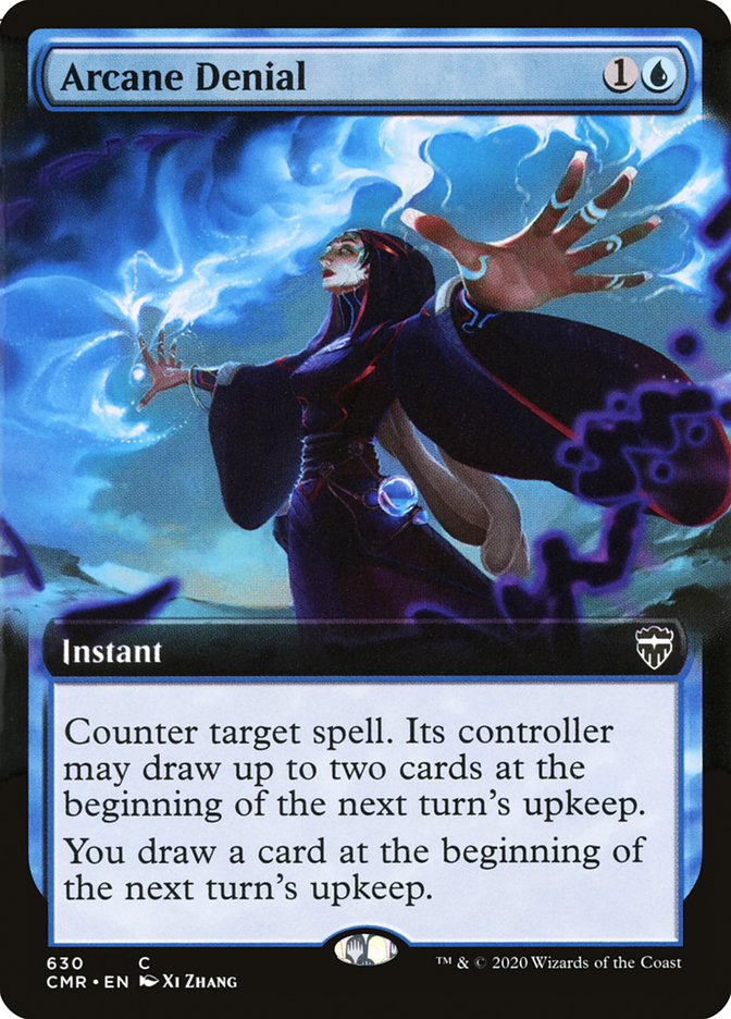 Arcane Denial (Extended Art) [Commander Legends] | Jomio and Rueliete's Cards and Comics