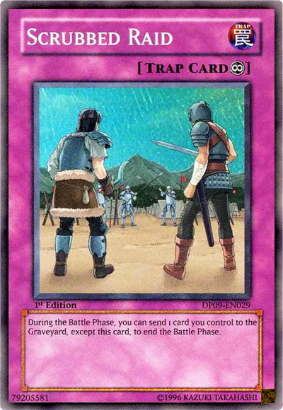Scrubbed Raid [DP09-EN029] Super Rare | Jomio and Rueliete's Cards and Comics
