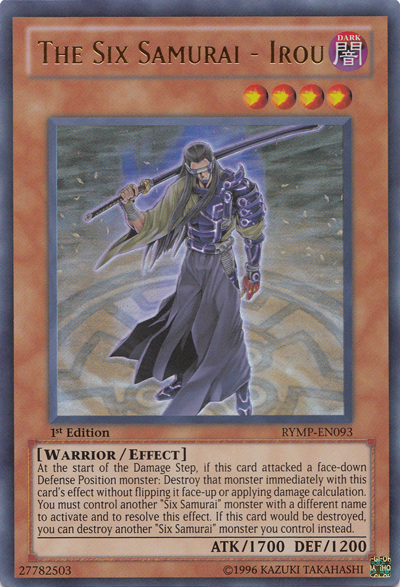 The Six Samurai - Irou [RYMP-EN093] Ultra Rare | Jomio and Rueliete's Cards and Comics