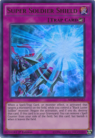 Super Soldier Shield [MP16-EN157] Ultra Rare | Jomio and Rueliete's Cards and Comics