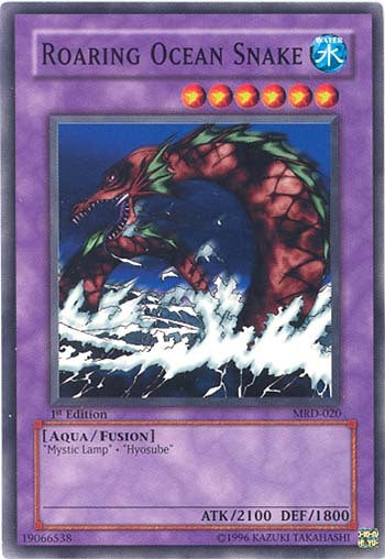 Roaring Ocean Snake [MRD-020] Common | Jomio and Rueliete's Cards and Comics